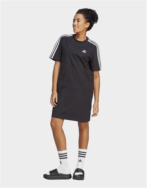 adidas shirt kleid schwarz|Essentials 3.